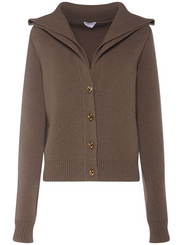 Compact Wool Blend Cardigan - BOTTEGA VENETA - Modalova