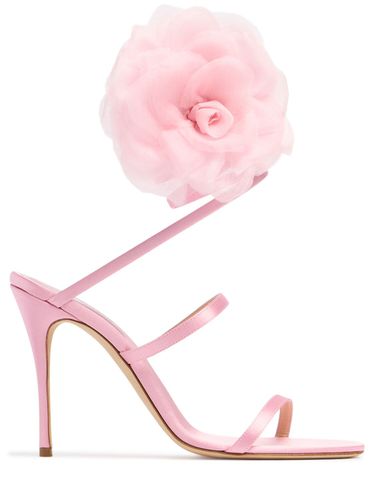 Mm Spiral Satin Sandals - MAGDA BUTRYM - Modalova