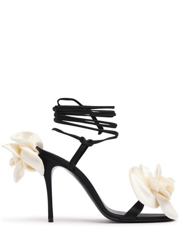 Mm Satin Flower Sandals - MAGDA BUTRYM - Modalova