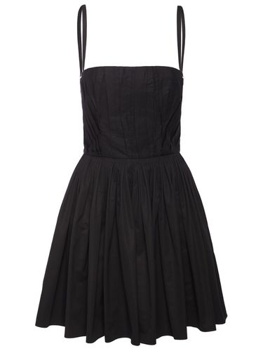 Cotton Poplin Dress - ALEXANDER MCQUEEN - Modalova