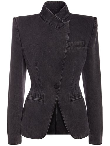 Organic Denim Blazer - ALEXANDER MCQUEEN - Modalova