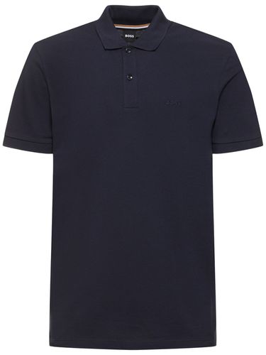 Pallas Cotton Piquet Polo - BOSS - Modalova