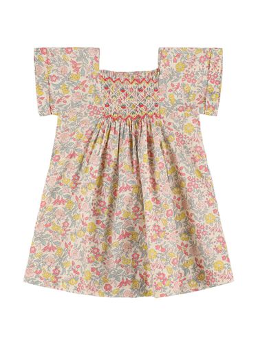 Vestido De Popelina De Algodón Estampado - BONPOINT - Modalova