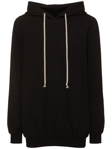 Hoodie Cotton Jersey Sweatshirt - RICK OWENS - Modalova