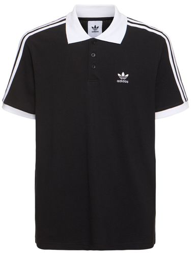 Stripe Cotton Polo - ADIDAS ORIGINALS - Modalova