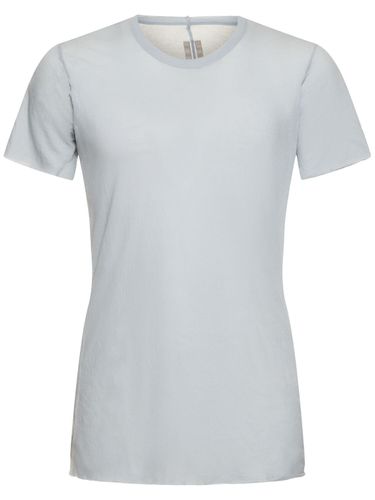 T-shirt Aus Baumwolle „basic“ - RICK OWENS - Modalova