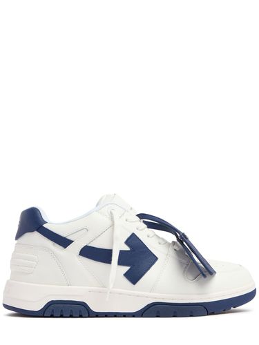 Out Of Office Leather Low Top Sneakers - OFF-WHITE - Modalova