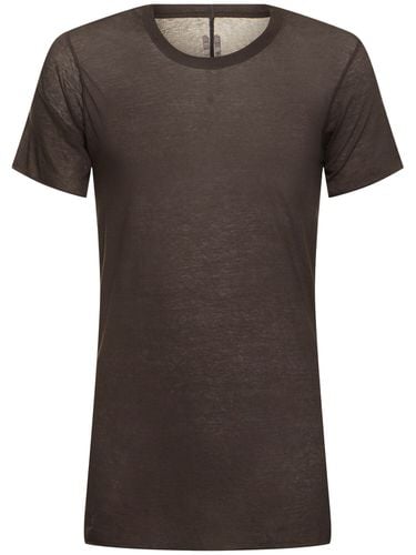 Basic Cotton T-shirt - RICK OWENS - Modalova