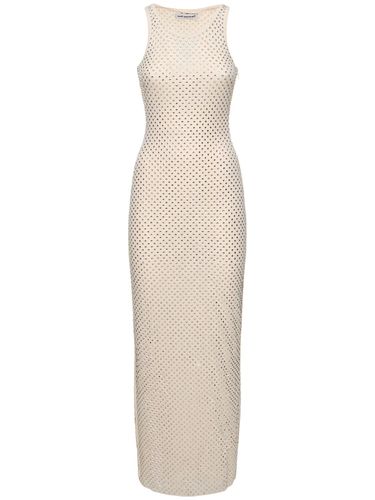 Embellished Mesh Long Dress - SELF-PORTRAIT - Modalova