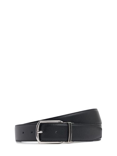 Omnie Reversible Leather Belt - BOSS - Modalova