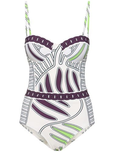 Printed One Piece Swimsuit - TORY BURCH - Modalova