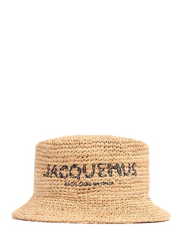 Le Bob Pesco Raffia Effect Bucket Hat - JACQUEMUS - Modalova