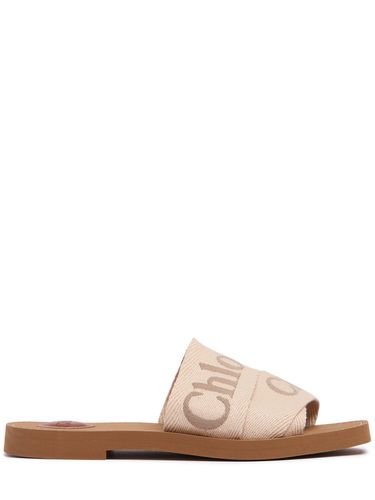 Mm Woody Canvas Flats - CHLOÉ - Modalova