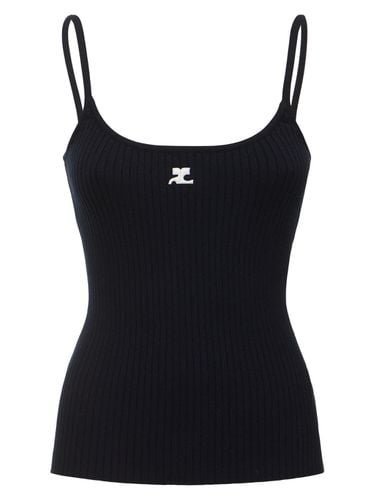 Knit Tank Top - COURREGES - Modalova