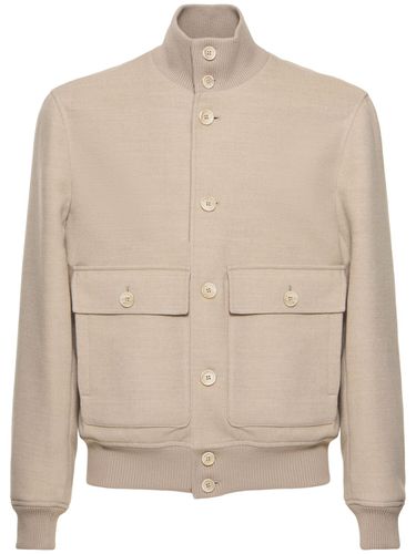 Wool Beaver Jacket - BRUNELLO CUCINELLI - Modalova