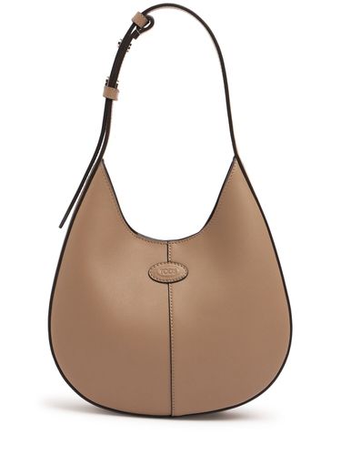 Bolso Mini Di Hobo De Piel - TOD'S - Modalova