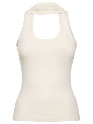 Ribbed Stretch Viscose Tank Top - COPERNI - Modalova