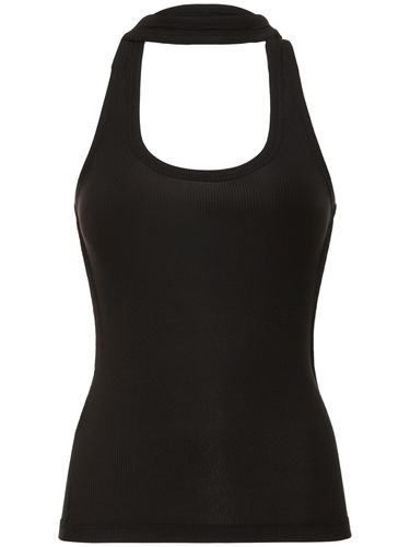 Ribbed Stretch Viscose Tank Top - COPERNI - Modalova