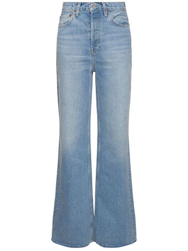 S Ultra High Rise Wide Leg Jeans - RE/DONE - Modalova