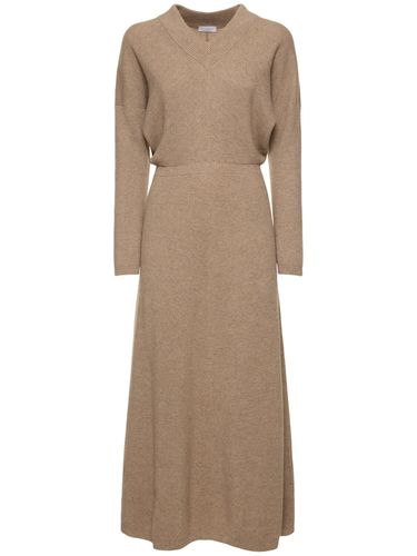 Cashmere Knitted Midi Dress - BRUNELLO CUCINELLI - Modalova