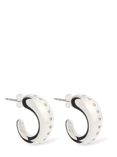 Oculus Crystal Hoop Earrings - RAGBAG - Modalova