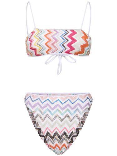 Chevron Lurex Zig Zag Bikini Set - MISSONI - Modalova