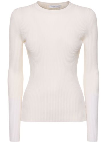 Browning Ribbed Cashmere & Silk Sweater - GABRIELA HEARST - Modalova