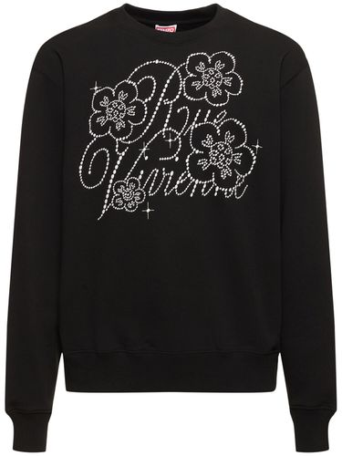 Constellation Cotton Crewneck Sweatshirt - KENZO PARIS - Modalova