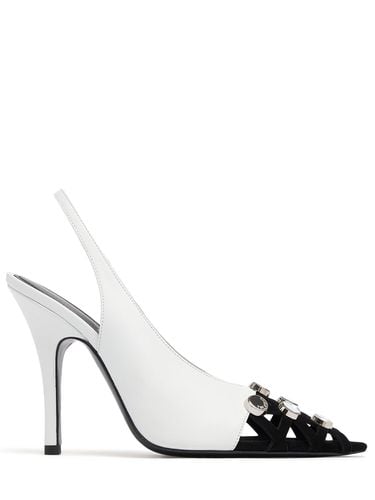 Scarpe Slingback Fiona In Pelle 105mm - THE ATTICO - Modalova