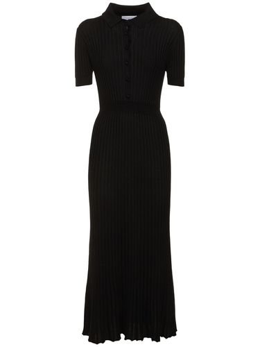 Amor Knit Polo Midi Dress - GABRIELA HEARST - Modalova