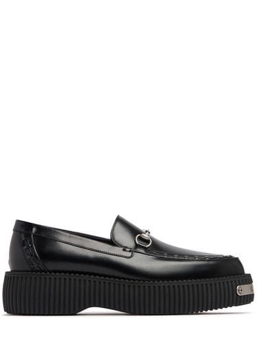 Damien Leather Loafers - GUCCI - Modalova