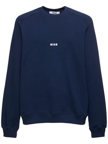 Msgm Micro Logo Sweatshirt - MSGM - Modalova