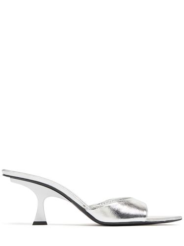 Mm Bes Metallic Leather Mules - THE ATTICO - Modalova