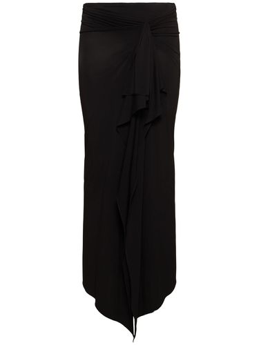 Stretch Jersey Midi Skirt - THE ATTICO - Modalova