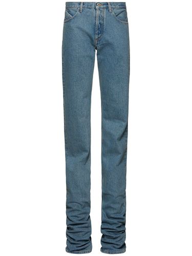 Extra Long Mid Rise Straight Jeans - THE ATTICO - Modalova