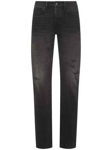 Denim Rip-and-repair Straight Fit Jeans - TOM FORD - Modalova