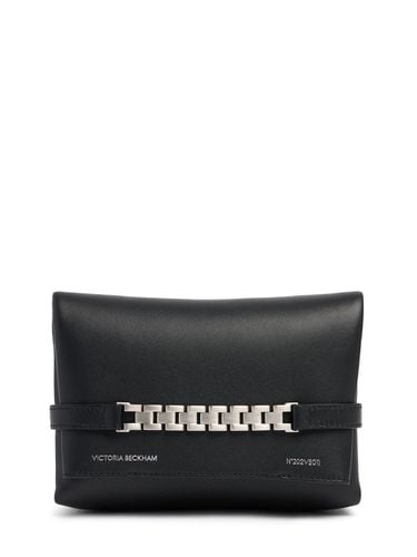 Mini Chain Napa Leather Clutch - VICTORIA BECKHAM - Modalova