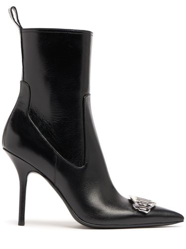 Mm Gothic Leather Ankle Boots - DSQUARED2 - Modalova