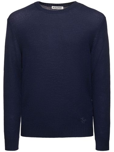 Extrafine Wool Knit Sweater - JIL SANDER - Modalova