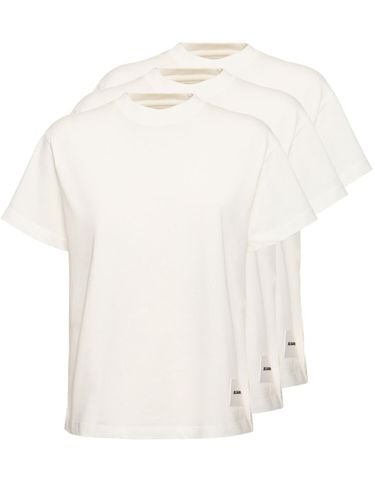 Pack Of 3 Short Sleeve T-shirts - JIL SANDER - Modalova