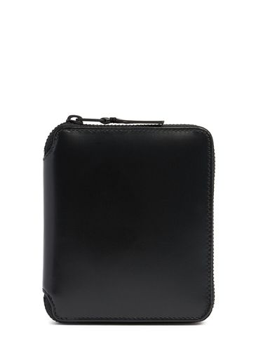 Leather Zip Wallet - COMME DES GARÇONS WALLET - Modalova