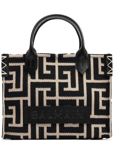 Borsa Shopping B-army Monogram Jacquard - BALMAIN - Modalova