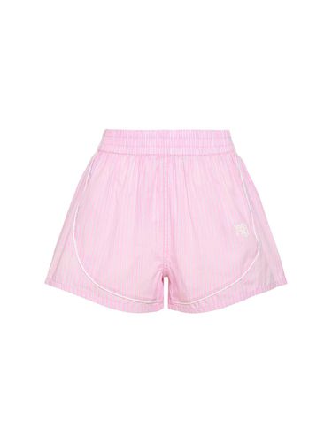 Mini Cotton Sweat Shorts - ALEXANDER WANG - Modalova