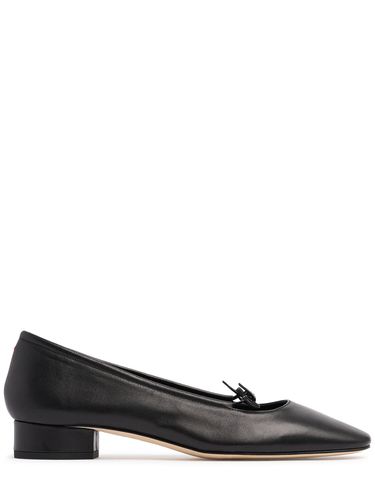 Mm Darya Leather Ballerina Pumps - AEYDE - Modalova