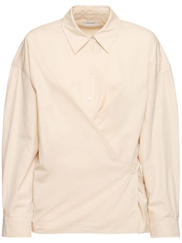 Heavy Cotton Poplin Twisted Shirt - LEMAIRE - Modalova