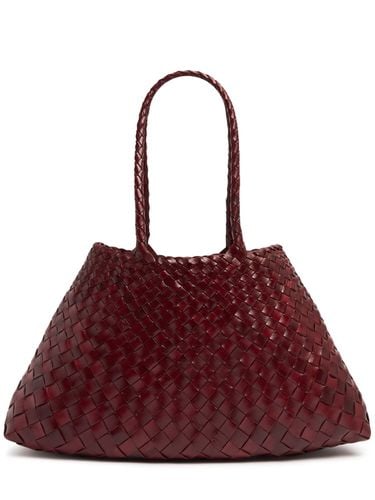 Big Santa Croce Leather Tote Bag - DRAGON DIFFUSION - Modalova