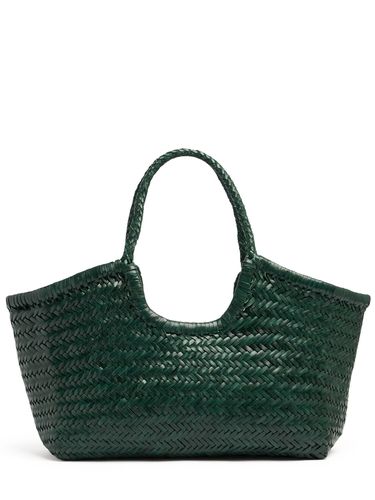 Big Nantucket Woven Leather Basket Bag - DRAGON DIFFUSION - Modalova