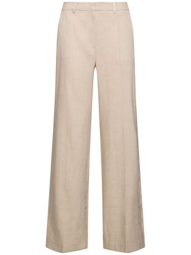 Kline Linen Blend Pants - ANINE BING - Modalova