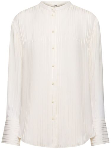 Silk Blend Long Sleeve Shirt - CHLOÉ - Modalova