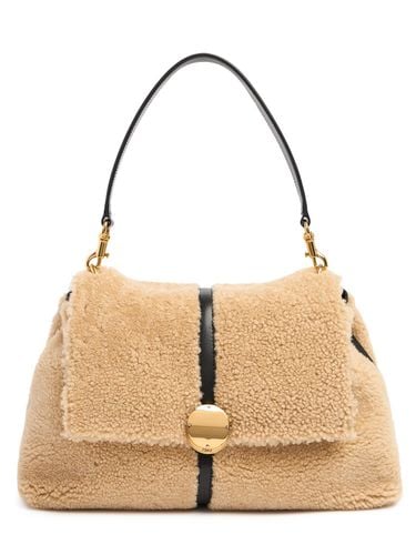 Penelope Shearling Shoulder Bag - CHLOÉ - Modalova